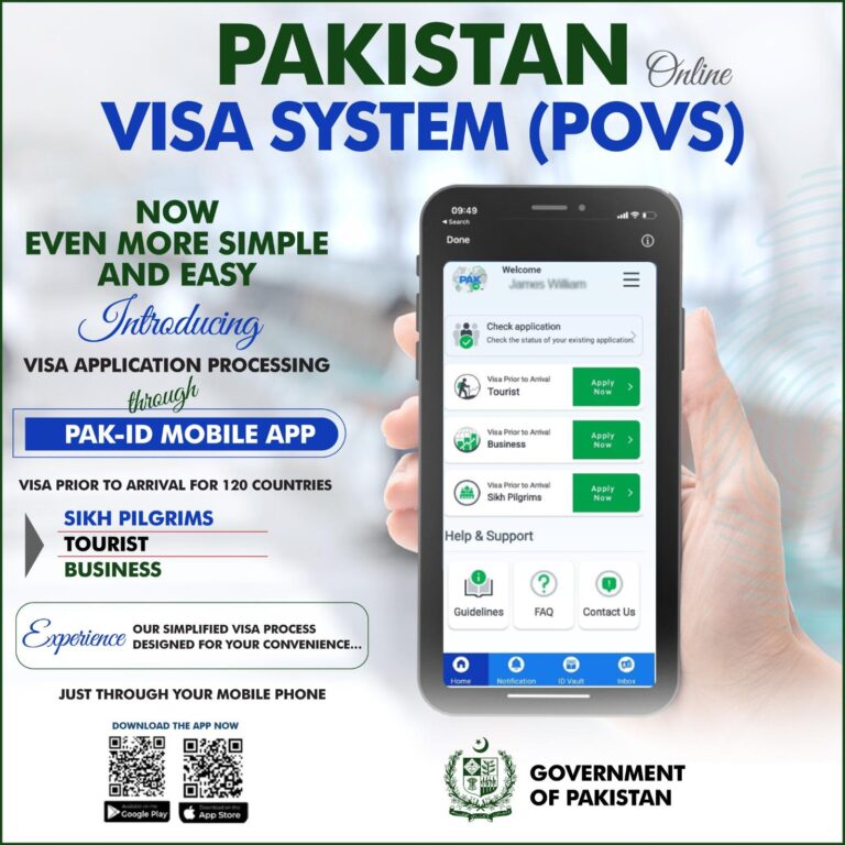 Pakistan Online Visa System