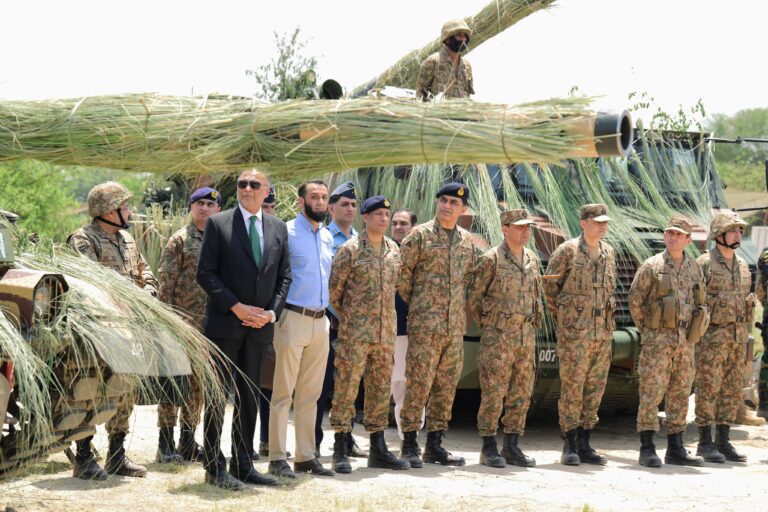 وزیرِاعظم محمد شہباز شریف کا پسرور چھاؤنی، سیالکوٹ کا دورہ