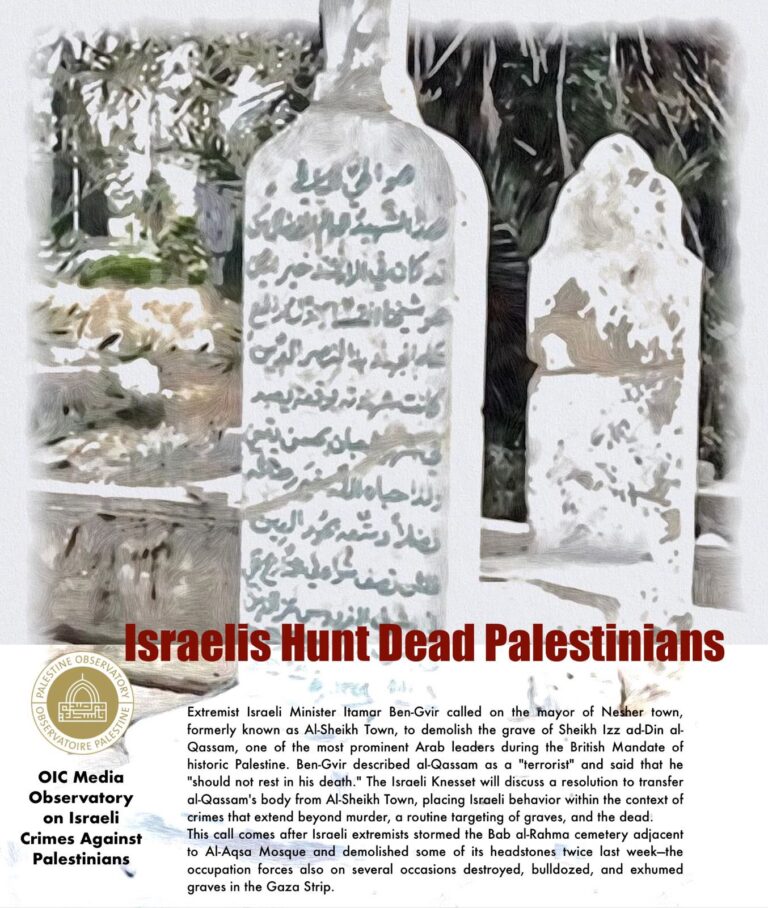 – A full-fledged Israeli war crime: preventing food from entering, killing its guards, and obstructing its access to #Gaza – Settlers launched 437 attacks in the West Bank in July and 4,703 since October 7